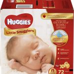 Baby Diapers Size Newborn (up to 10 lbs), 128ct, Huggies Little Snugglers